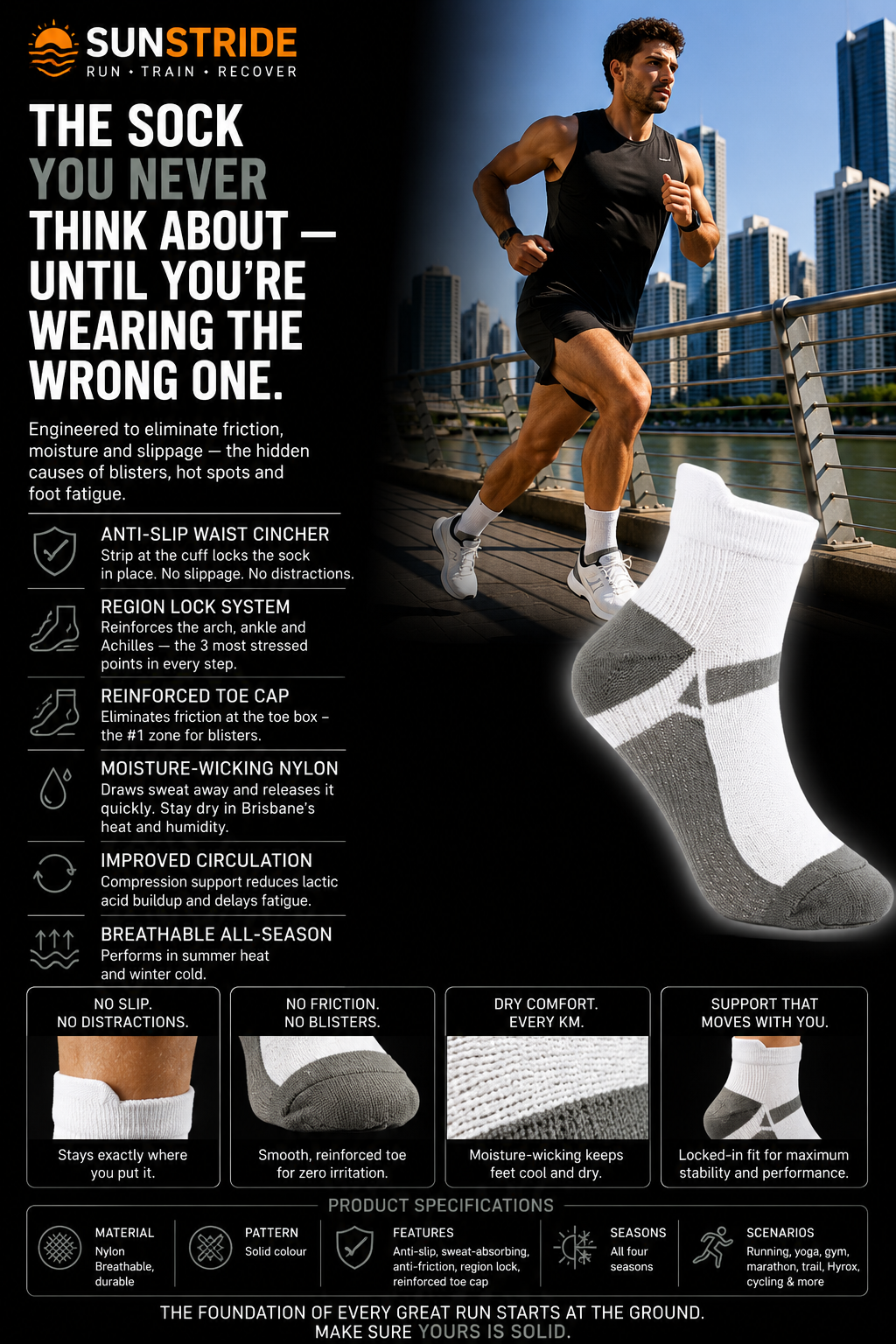 Athletic Performance Socks