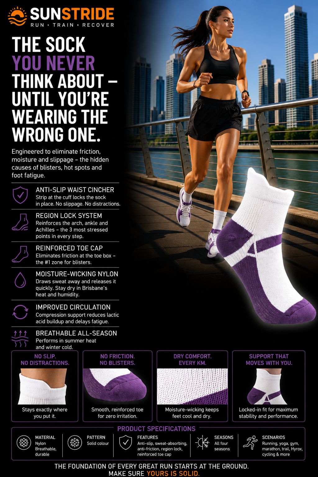 Athletic Performance Socks