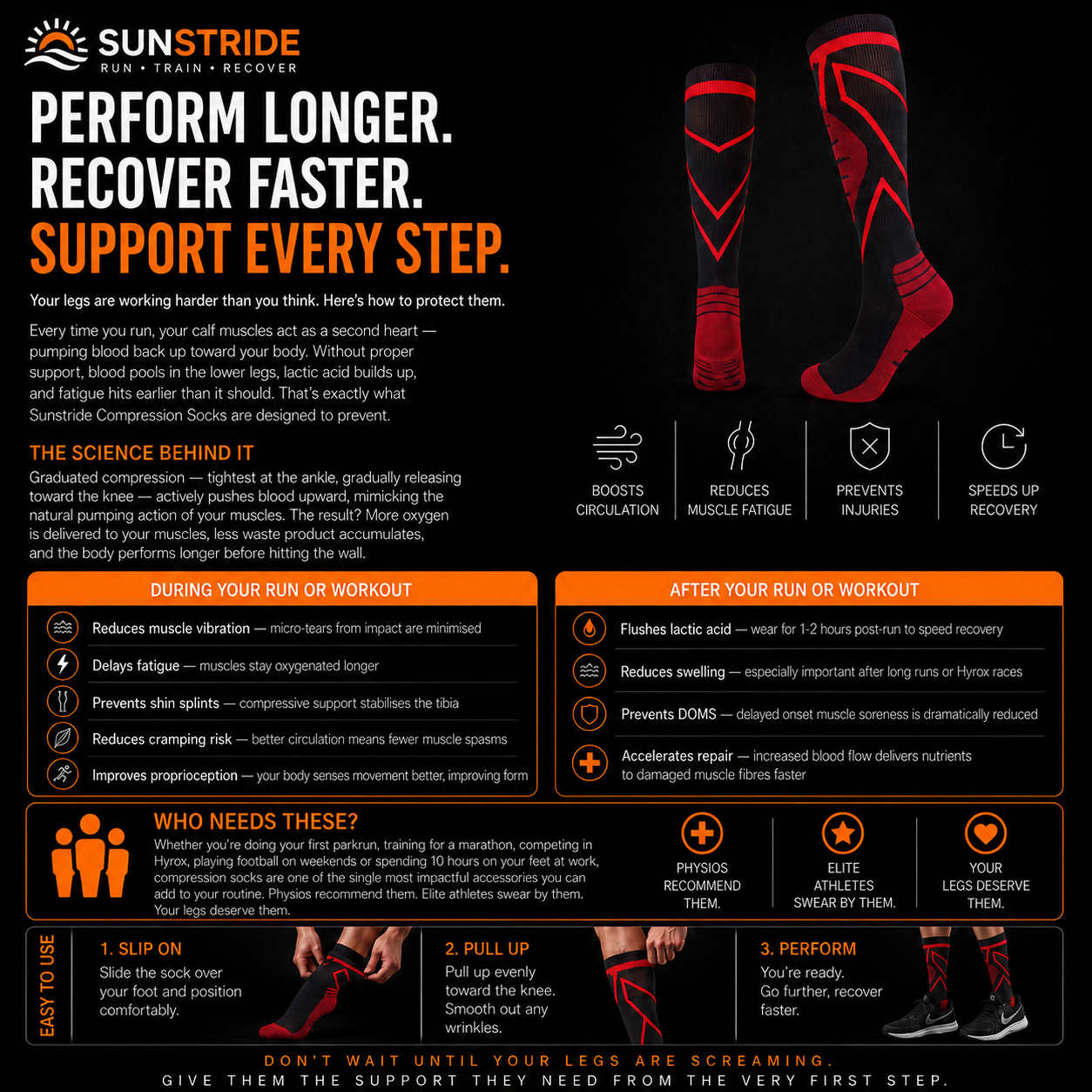 Performance Compression Socks