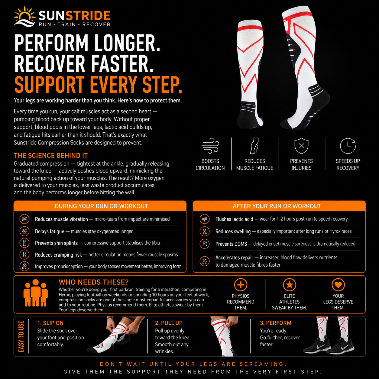 Performance Compression Socks