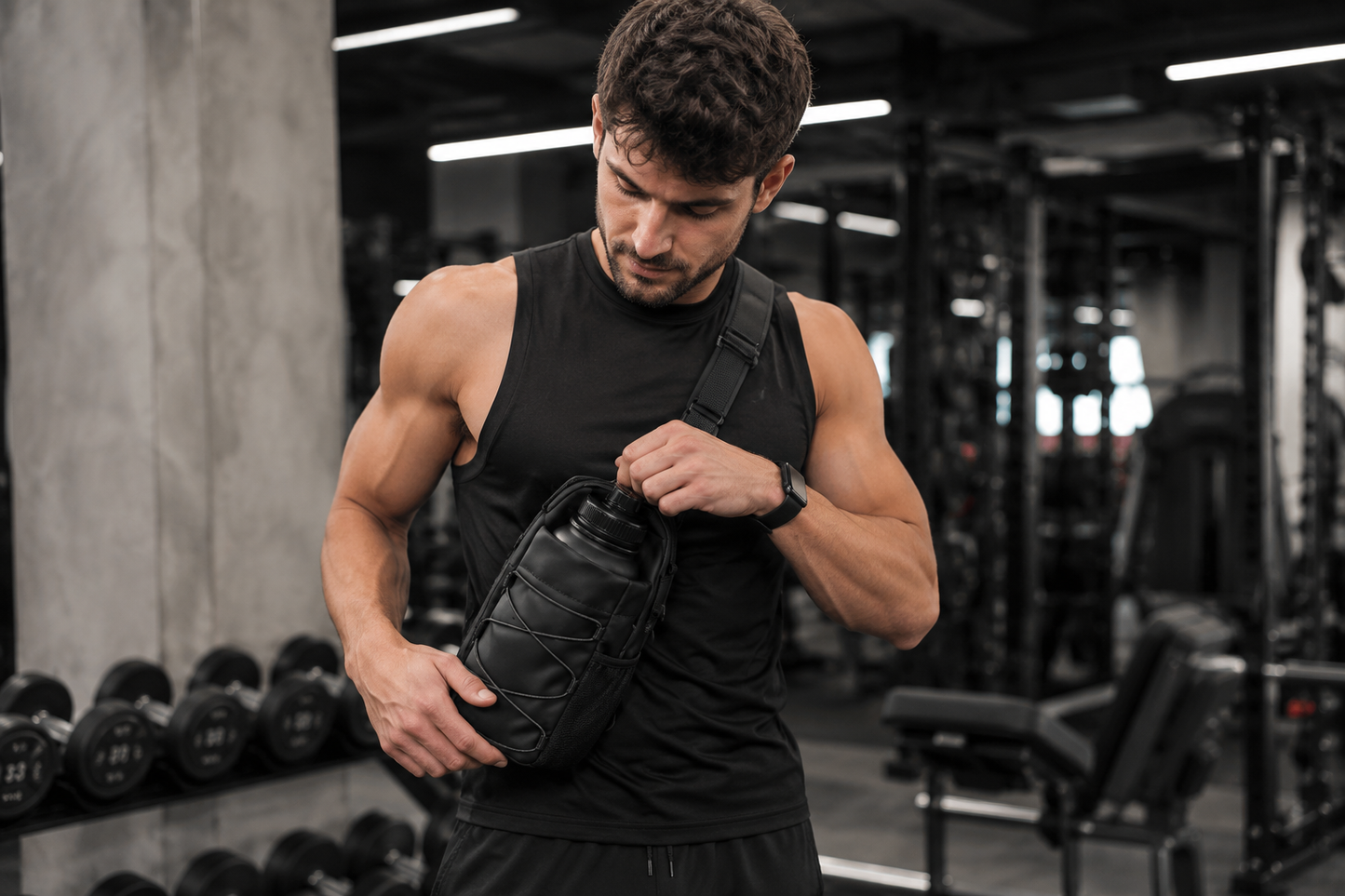 Magnetic Gym Bag